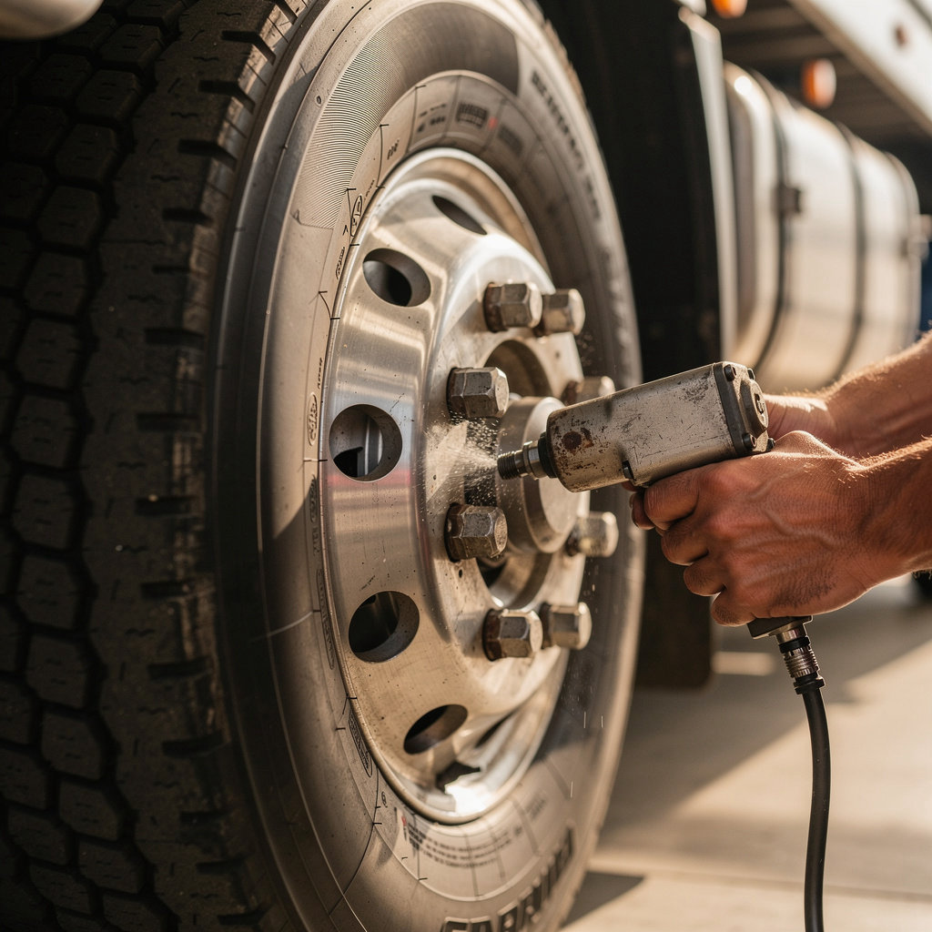 Quality Auto & Truck Repair mechanics performing expert heavy-duty truck repair services in San Diego